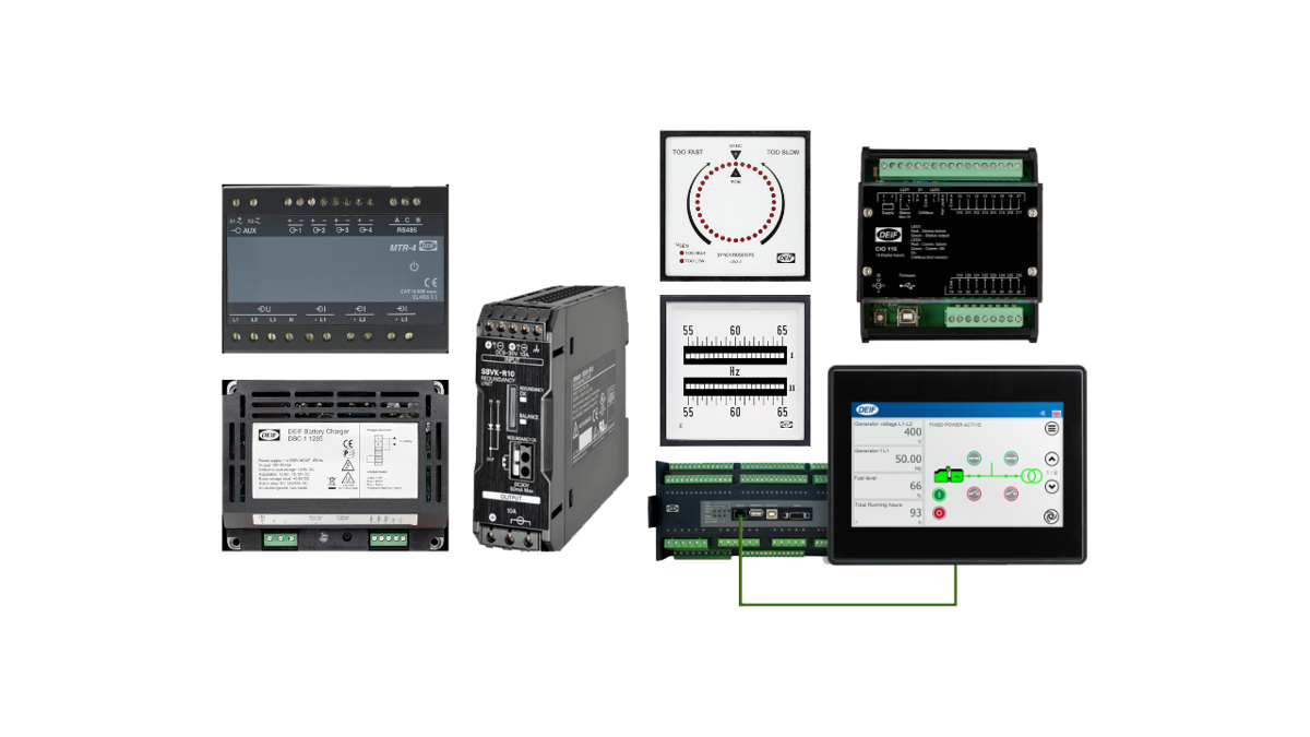 Control solution for generator manufacturers