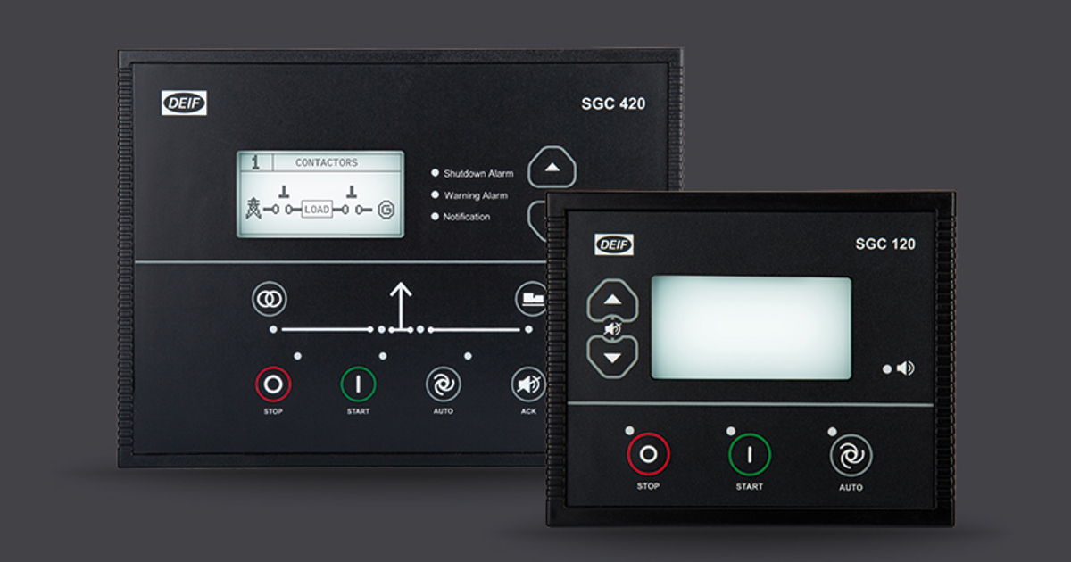 SGC MKII DEIF – Controlador para transferência aberta