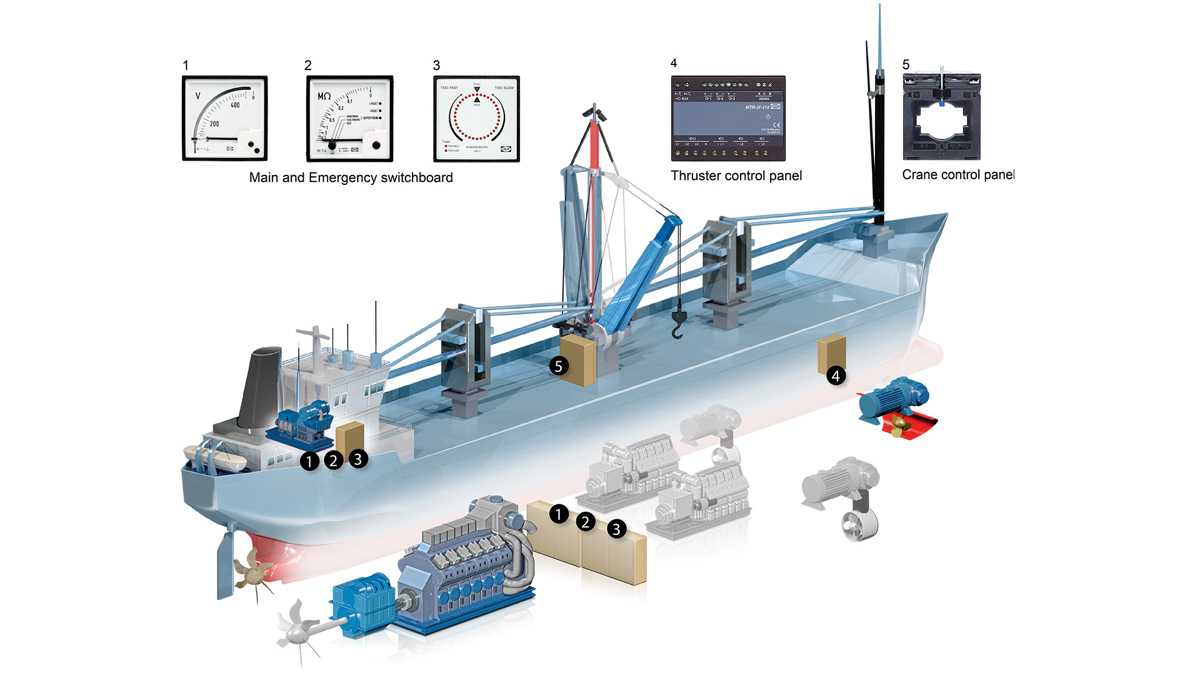 Battery for marine hybrid