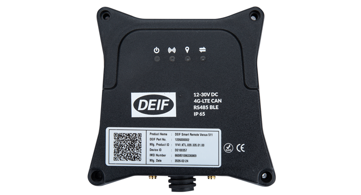 Deif Smart Gateway Remote 01 Venus 511 Front 1