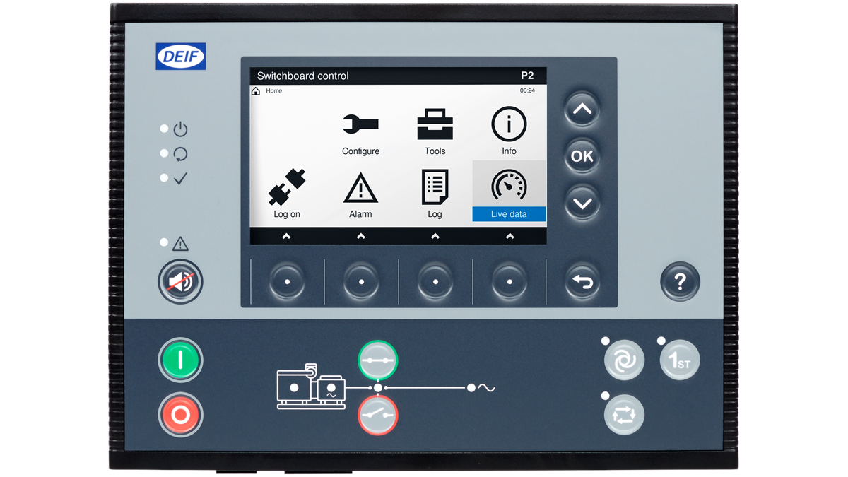 Advanced paralleling and power management controller