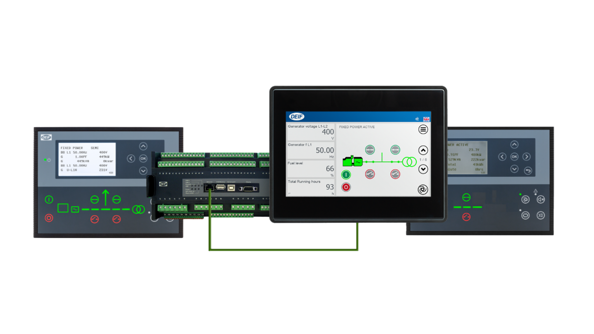 Advanced paralleling and power management controller