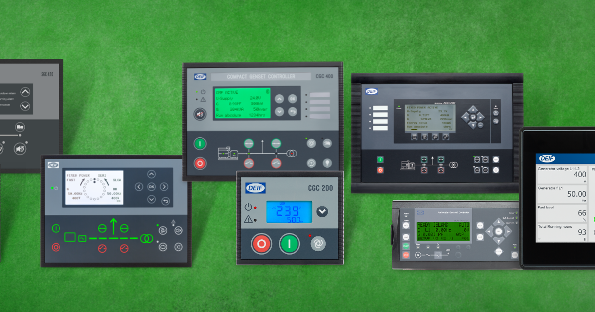 Gen Set Controller Back View Generator Controller Solutions - Learn more