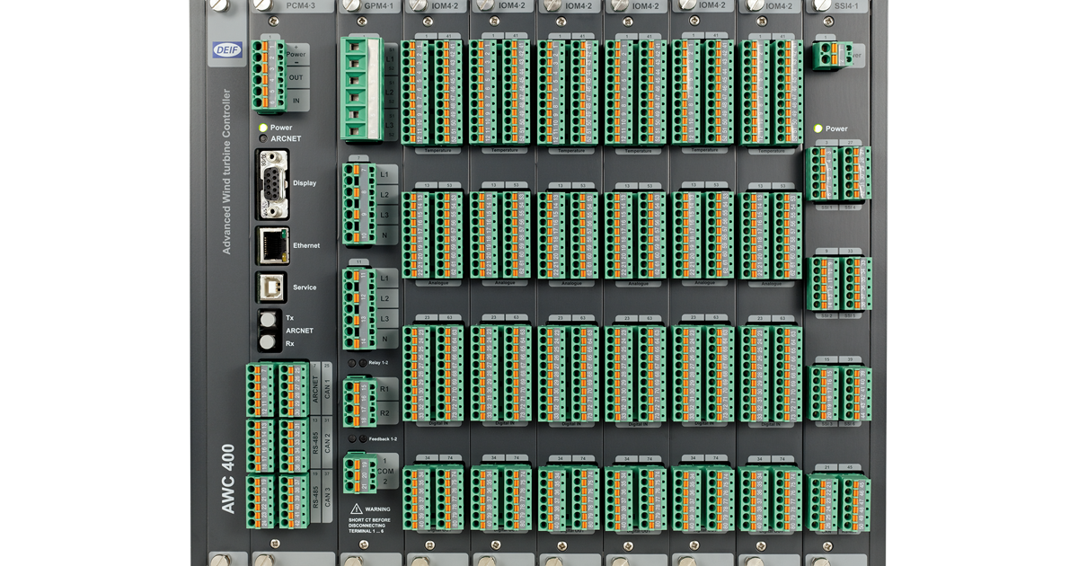 AWC 400: Advanced Wind Turbine Controller (Phased out)