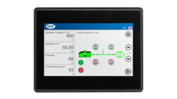 Touch display units for AGC-4 Mk II and plant control