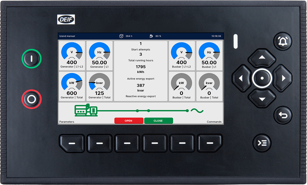 user interface ie250