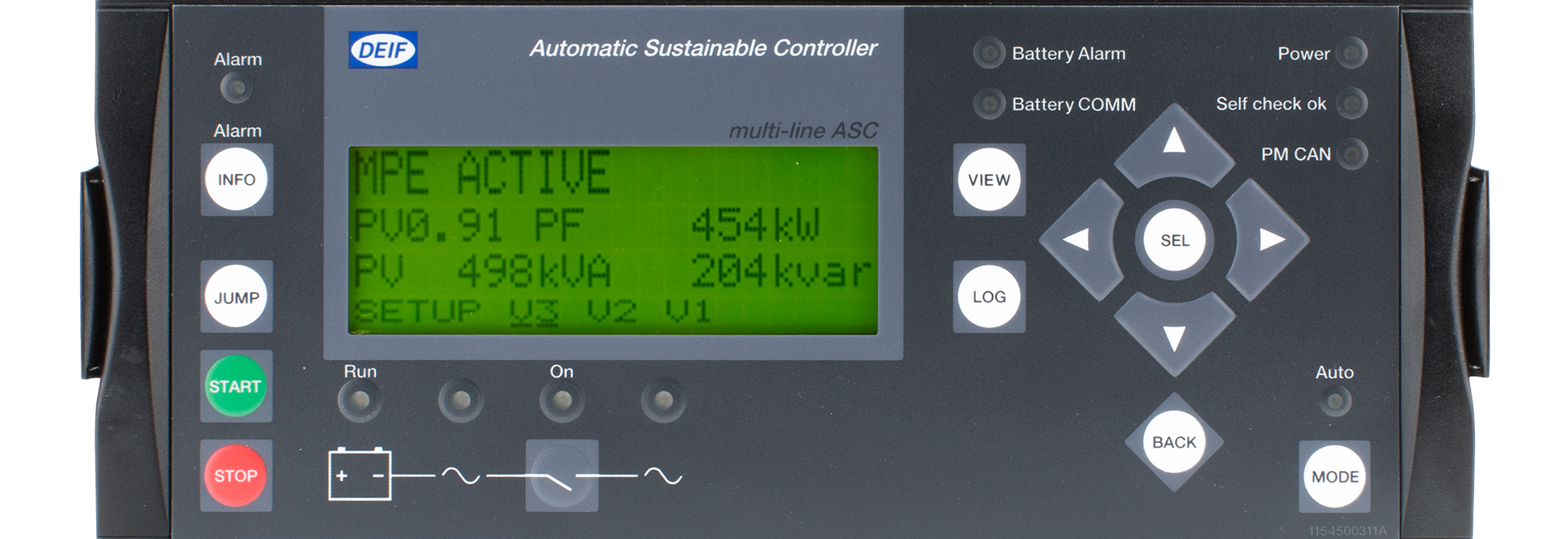 ASC 4 Battery Front