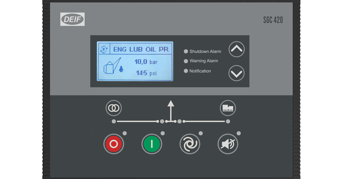 SGC 420 - Single Genset Controller