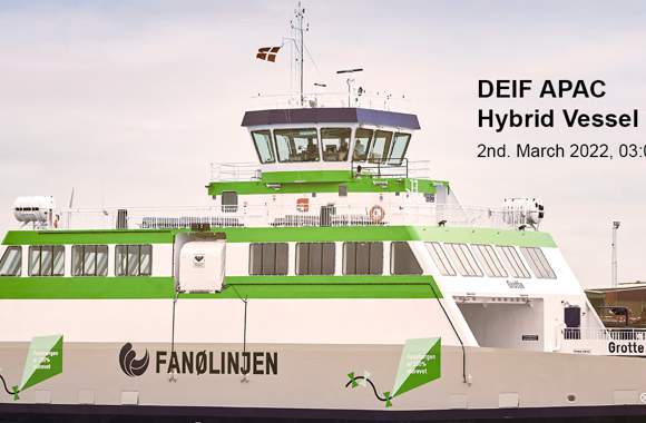 DEIF APAC Webinar - Marine Hybrid Vessel