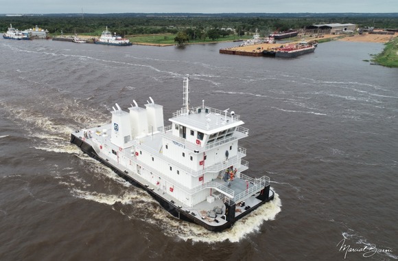 巴拉圭推进器拖船升级