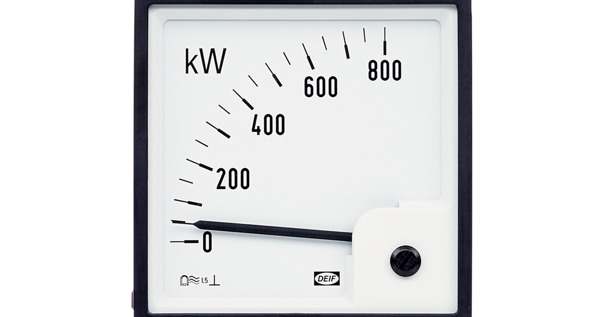 WQ - Power meter for power and reactive power