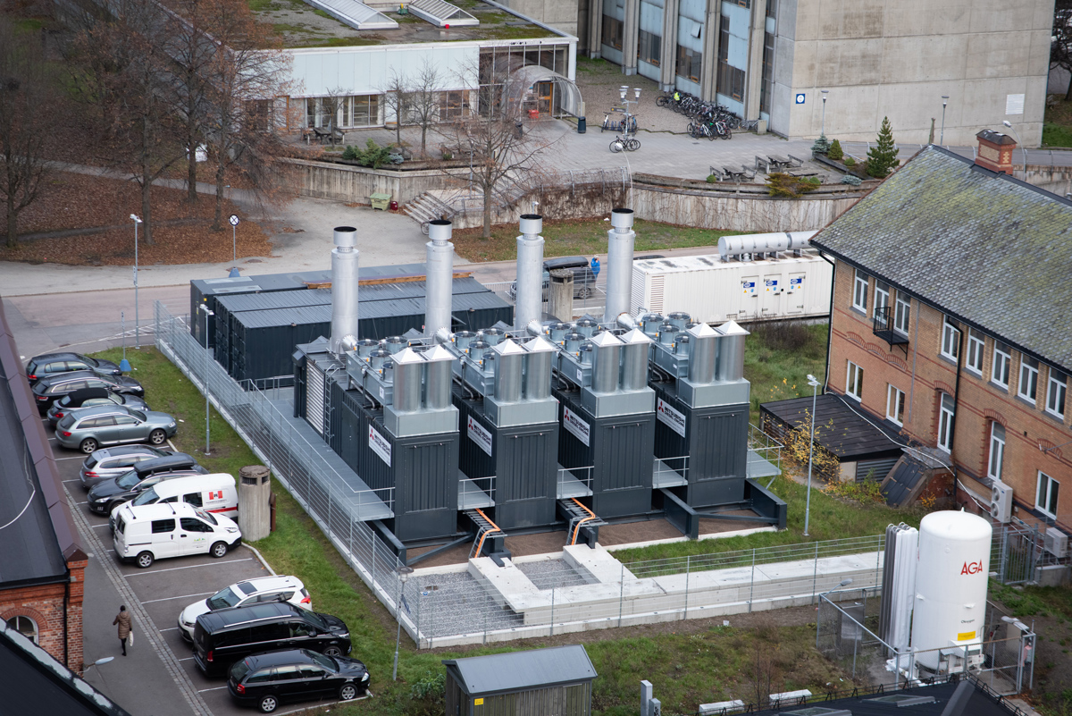 Generators at Ullevål hospital