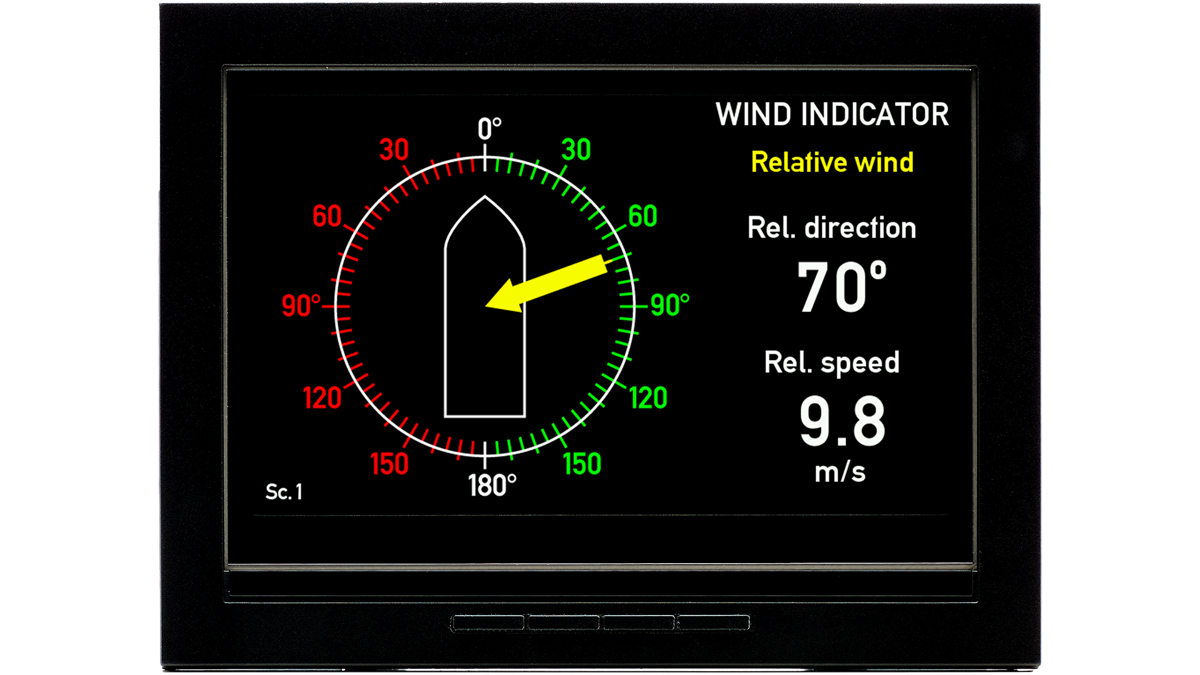 Xdi N Front Relative Wind