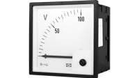 AC/DC current and voltage with 90 ° or 240 ° pointer