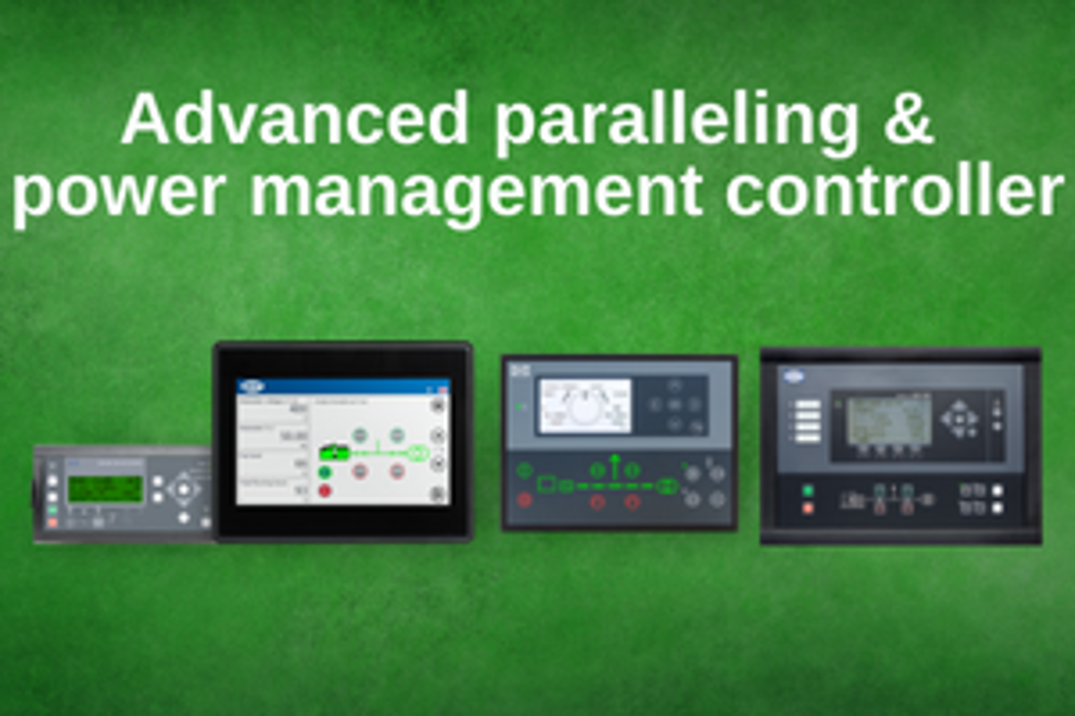 Advanced paralleling and power management controller